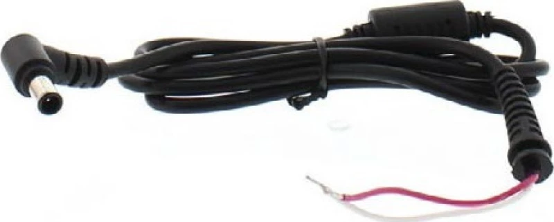 Well DC - Cable 1.2m 6.5x4.4 PIN για Laptop Sony Μαύρο (74321)