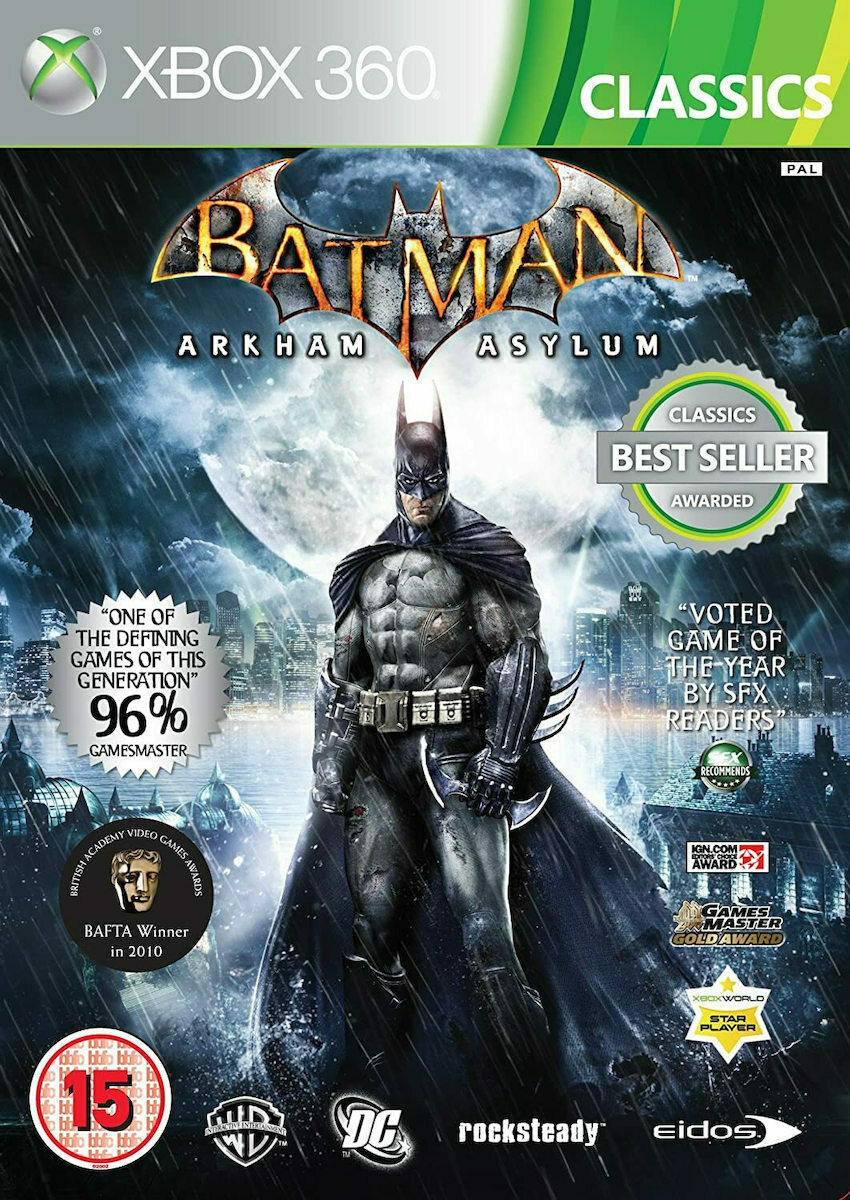 Batman: Arkham Asylum (Classics) XBOX 360