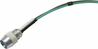 LED 12V flash Μπλε με καλώδιο