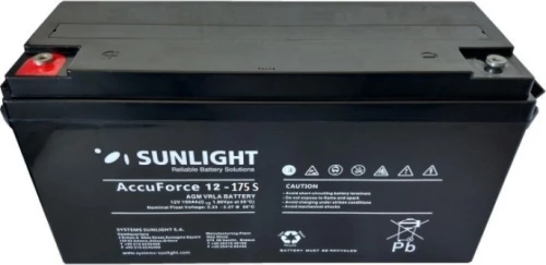 Μπαταρία Sunlight Solar Vrla 12V 175Ah 12-175S