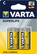Varta Superlife C 2τμχ Zinc Carbon