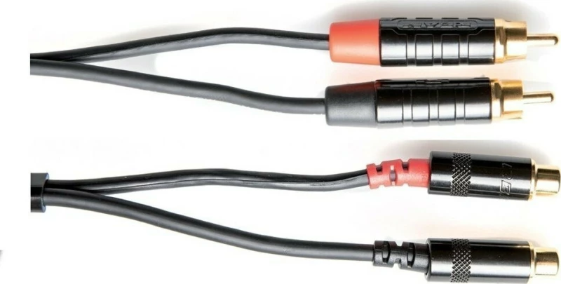 Gewa Pro Line VE10 Twin Cable - RCA male-RCA fem, 6m
