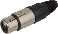 Neutrik XLR 3-pin female (NC3FX)