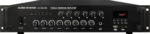 Audio Master Av300Usb Mixer Amplifier