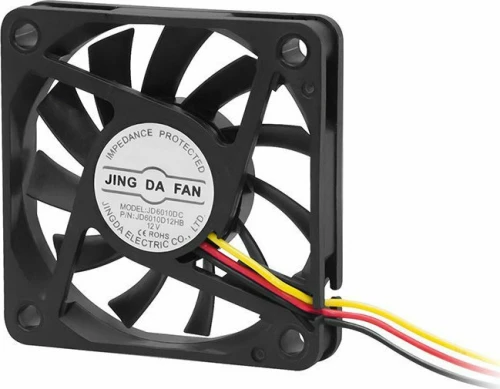 Ανεμιστήρας 60x60x10mm 12V με Ρουλεμάν