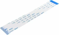 Ευέλικτη Επίπεδη Καλωδιοταινία FFC 18 pin 0.5mm Pitch Αντίθετης Κατεύθυνσης (40cm) (OEM)