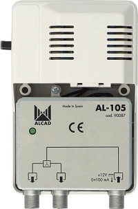 Alcad Al-105 Power Supply 12Vdc 100Ma