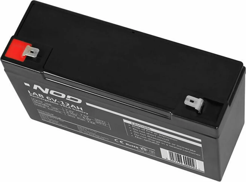 NOD LAB 6V12AH Lead Acid Battery