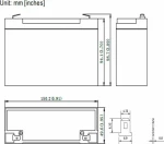 NOD LAB 6V12AH Lead Acid Battery
