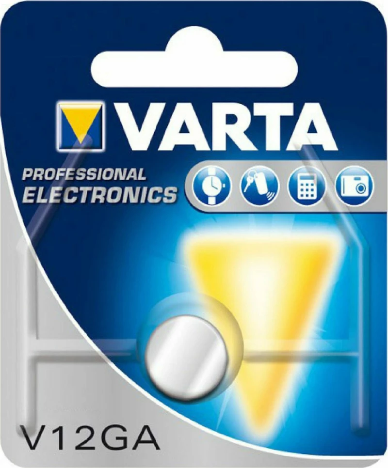Varta Professional Electronics V12GA Αλκαλική Μπαταρία Ρολογιών LR43 1.5V 1τμχ