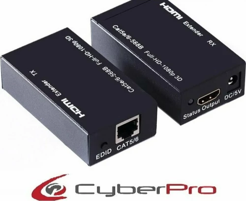 Cyberpro Cp-Xt60 Extender Hdmi Via 1Xutp (60M Max)
