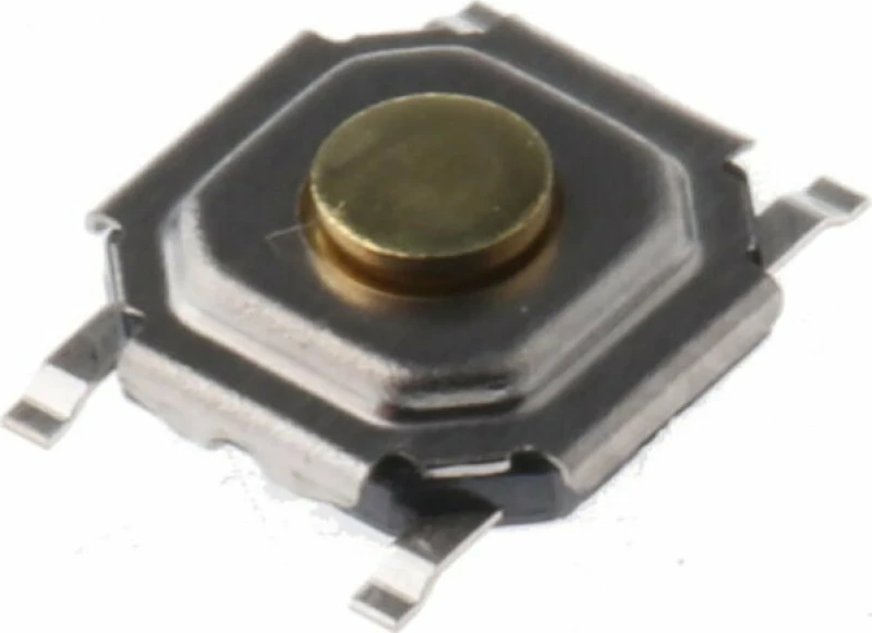 TS-1252 DIP Tact Μικροδιακόπτης 4 Pin DC 12V 0.5A (5.2x5.2x1.8mm) (OEM)