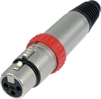 Neutrik XLR 3-pin female (NC3FXS)
