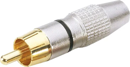 Adam Hall RCA male Black (7620)