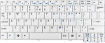 Πληκτρολόγιο για Acer A110/A150 Λευκό