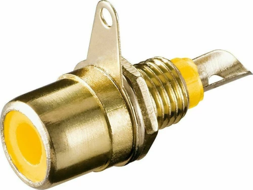 ATC Σασί Φις RCA female Μαύρο Gold (02.006.0060)