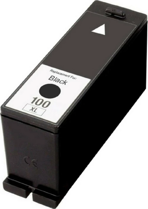 Συμβατό Μελάνι Lexmark 100XL Μαύρο