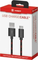 Snakebyte USB Charge:Cable Switch Μαύρο