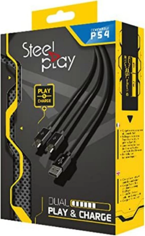 Steelplay Dual Play & Charge PS4