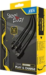 Steelplay Dual Play & Charge PS4