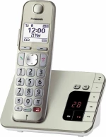 Panasonic KX-TGE260 Ασύρματο Τηλέφωνο με Aνοιχτή Aκρόαση Champagne