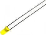 Led mini 3mm Κίτρινο (OEM)