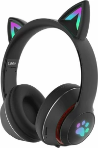 L550 Ασύρματα Over Ear Ακουστικά Μαύρα