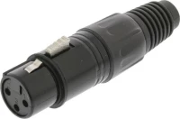 Nedis XLR female (COTP15902BK)