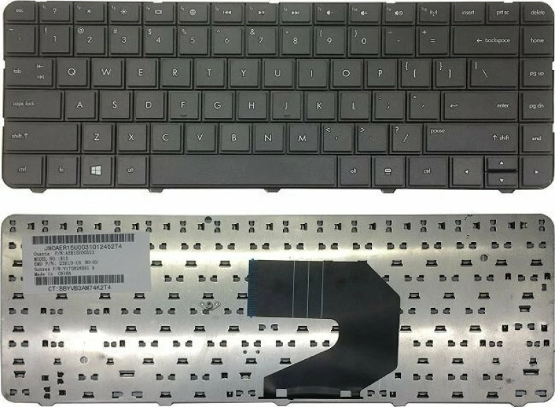 Πληκτρολόγιο για HP Compaq CQ58 Μαύρο