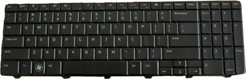 Πληκτρολόγιο για Dell Inspiron 15R N5010/Μ5010 US Μαύρο (KEY-009)