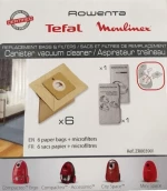Rowenta ZR003901 Σακούλες Σκούπας 6τμχ