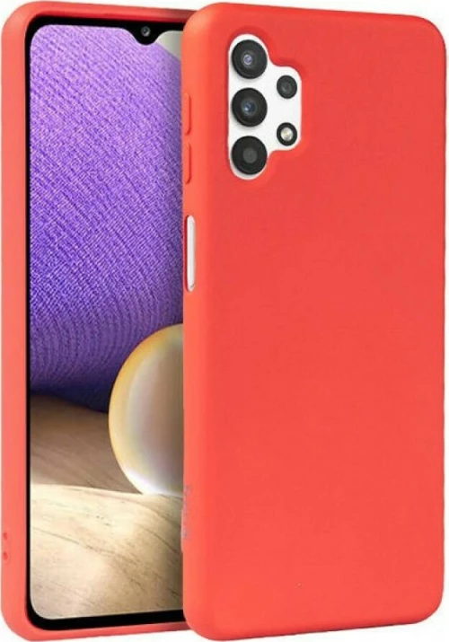 Hurtel Soft Flexible Rubber Back Cover Σιλικόνης Κόκκινο (Galaxy A32 5G)