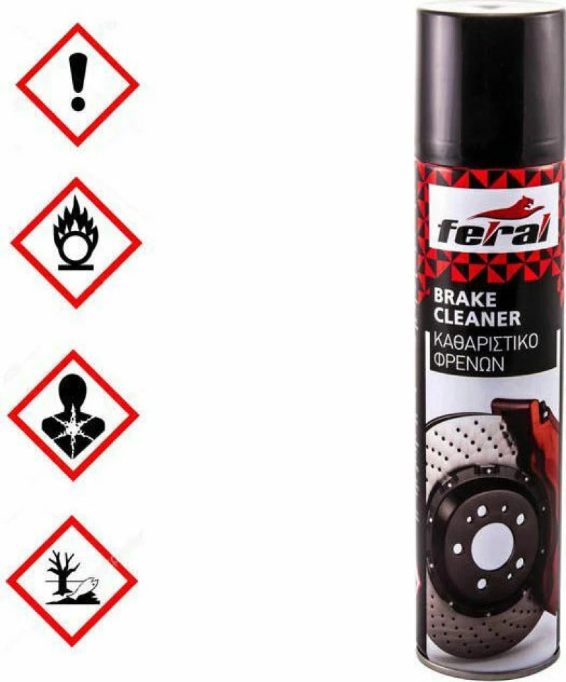 Feral 18416 Σπρέι Καθαρισμού Φρένων 400ml