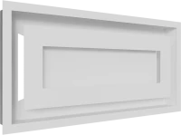 KRATKI ΠΕΡΣΙΔΑ 22/45B/WIND 22X45CM ΛΕΥΚΗ