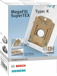 Bosch/Siemens BBZ41FK Σακούλες Σκούπας 4τμχ