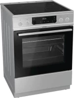 Gorenje ECS6350XPA Κουζίνα 71lt με Εστίες Κεραμικές