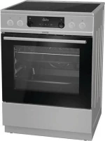 Gorenje ECS6350XPA Κουζίνα 71lt με Εστίες Κεραμικές