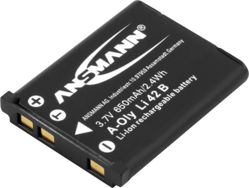 Ansmann Μπαταρία Φωτογραφικής Μηχανής A-Oly LI 42B 650mAh Συμβατή με Olympus