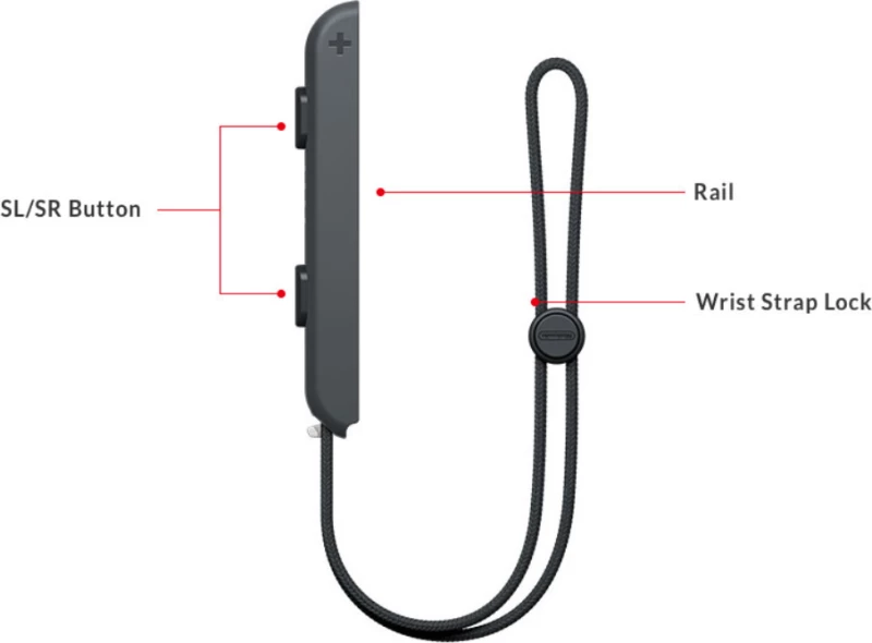 Nintendo Joy-Con Controller Strap Grey