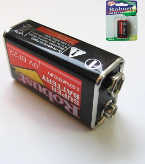 AGC Απλή Μπαταρία 9V-6F22