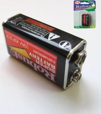 AGC Απλή Μπαταρία 9V-6F22