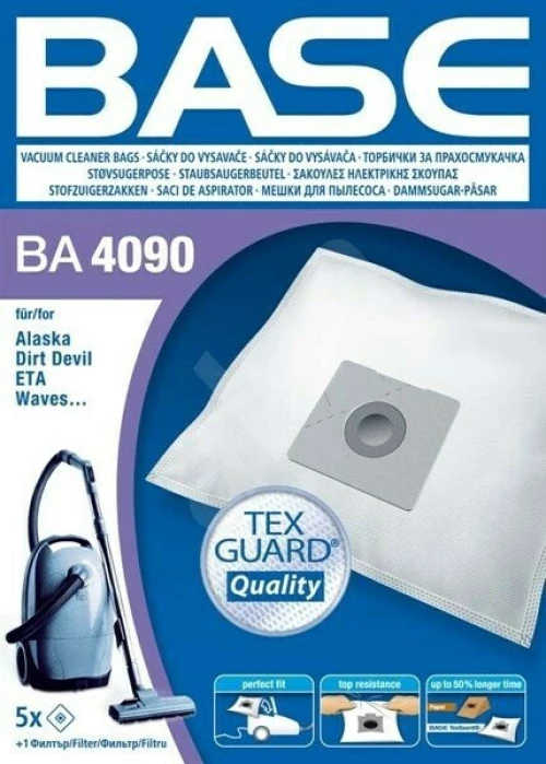 BASE BA 4090 Σακούλες Σκούπας 5τμχ
