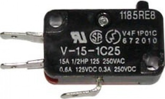 MICRO SWITCH BUTTON OMR VB-118-1A4 (V-15-1C25) C&H