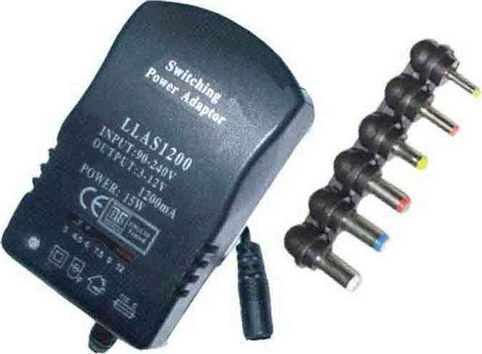 Universal Μετασχηματιστής Switching 3 - 12 Volt - 1200mA