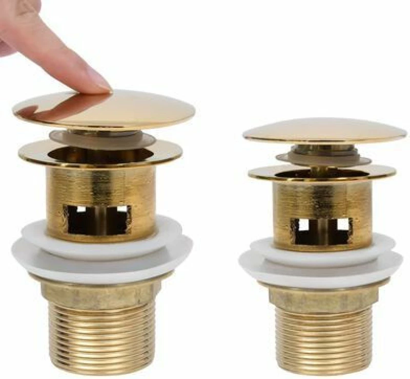 vidaXL Gold 6.4x6.4x9.1 cm 149057
