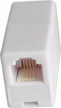 Eurolamp Μούφα RJ11 Λευκό