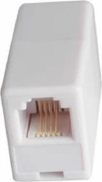Eurolamp Μούφα RJ11 Λευκό