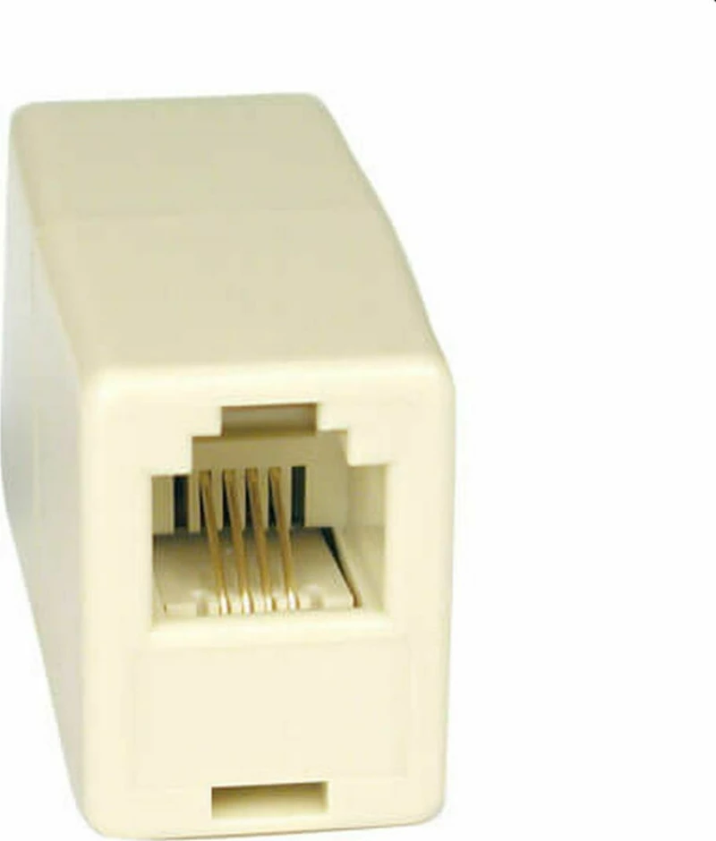 Eurolamp Μούφα RJ11 Λευκό