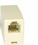 Eurolamp Μούφα RJ11 Λευκό