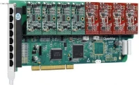 OpenVox A800P + 1 FXS module